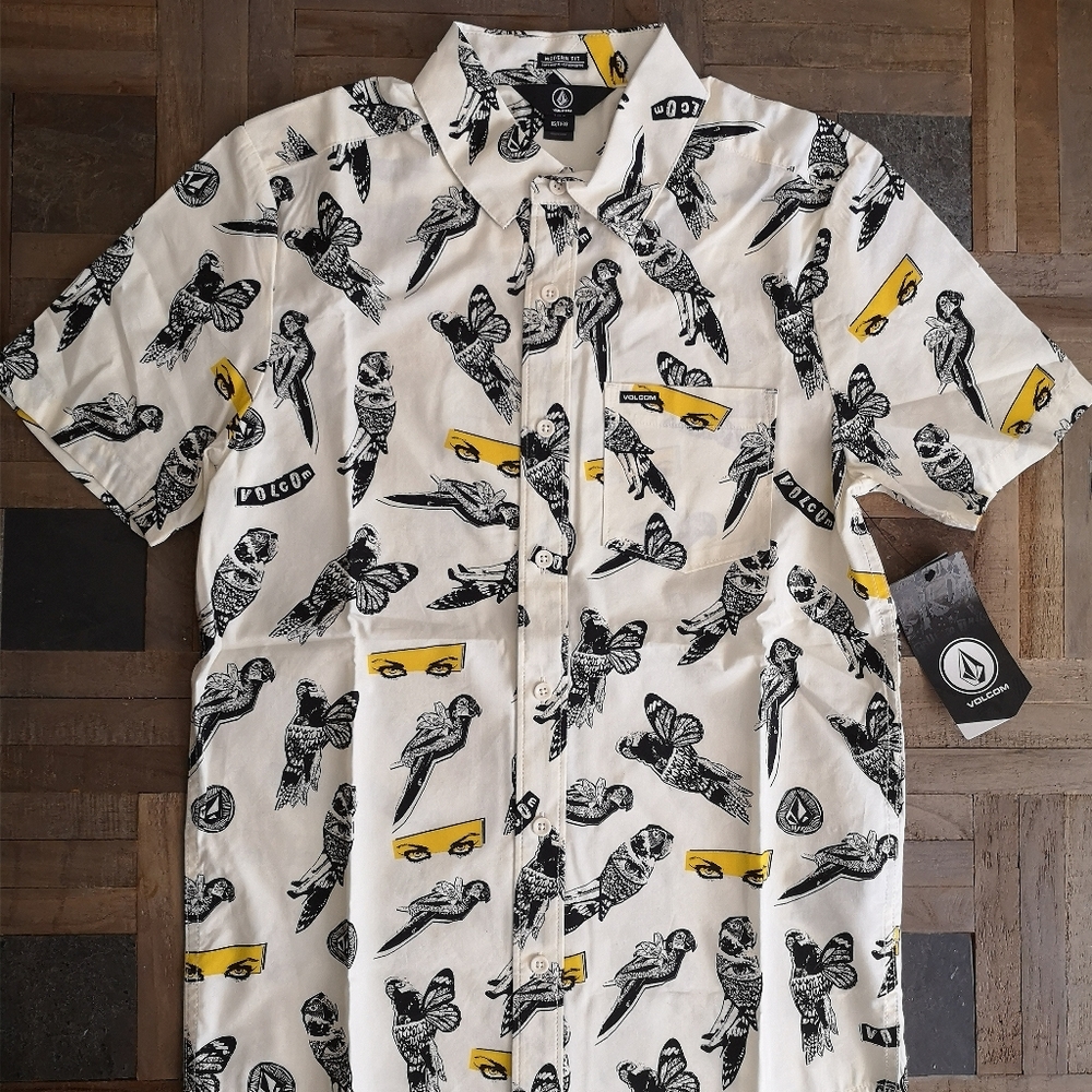 NWT Volcom shirt short sleeve for men